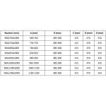 MEXEN/S - Velár sprchovací kút, posuvné dvere 90 x 75, dekor, zlato 871-090-075-31-50