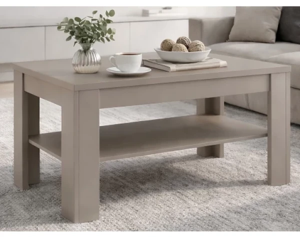 Konferenčný stolík Lucy, béžový kašmír%