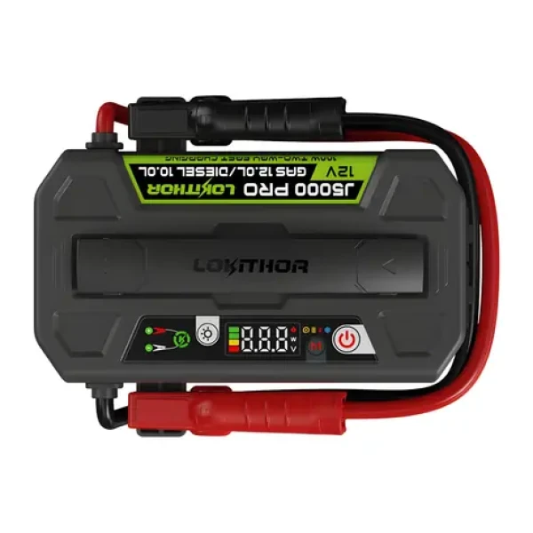 LOKITHOR J5000 PRO / Štartovací zdroj / 12 V / 5000 A / 99,84 Wh (J5000 PRO)