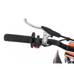 Mamido Detská benzínová motorka RamiGO ULTRA 66 125CC oranžová