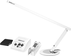 Activeshop Frezarka JD500 white + lampka na biurko Slim 20W Biela