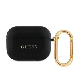 Guess PU Grained Classic Logo Puzdro pre AirPods 3 Black (57983122190)