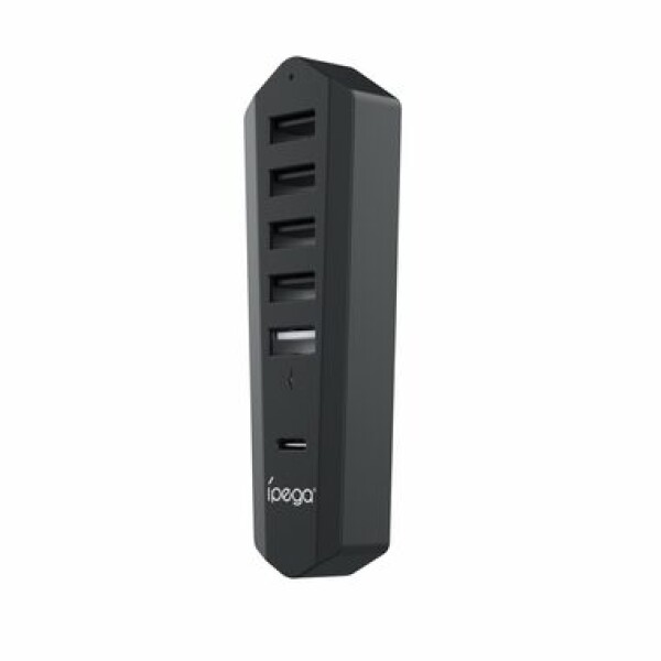 IPega P5S003 USB/USB-C HUB pre PS5 Slim čierna (57983119473)