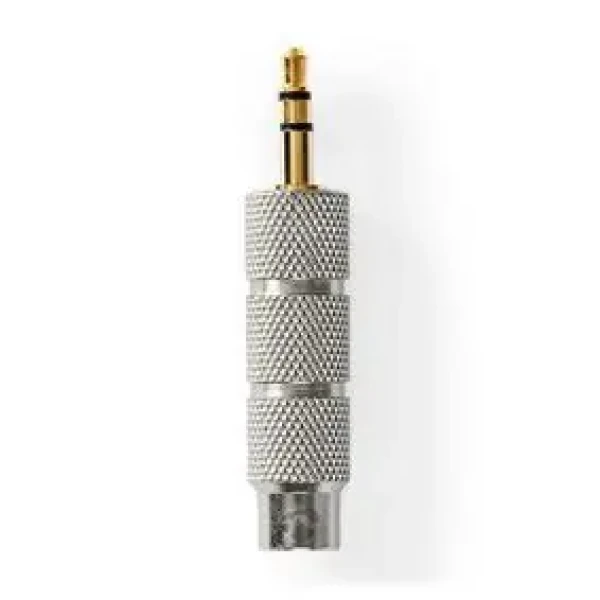 Nedis Stereo audio adaptér jack 3.5 mm (M) - jack 6.35 mm (F) strieborná / pozlátený (CATB22935GD)