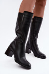 Čižmy na podpätku, model 231599 Step in style 39