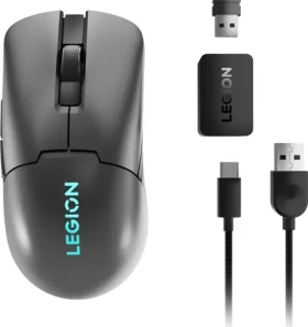 Lenovo Legion M600s šedá / Herná myš / Drôtová aj bezdrôtová / 19 000 DPI / Bluetooth 5.0 / RGB