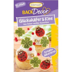 Čokoládové dekorácie lienka, 15 ks - Gunthart