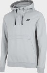 4F-MENS SWEATSHIRT BLM020-27S-COLD LIGHT GREY Šedá