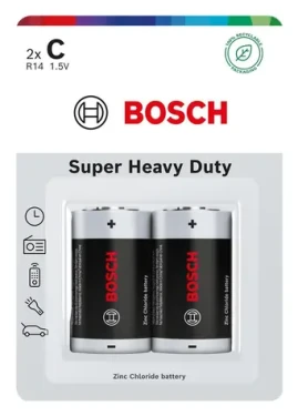 BOSCH R14SHD2B/00 / Batéria C (R14) / 2 ks / 1,5 V (8594162800346)