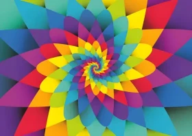 YAZZ Puzzle Dúhová špirála