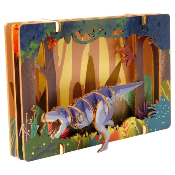 EscapeWelt 3D drevené puzzle Tyrannosaurus
