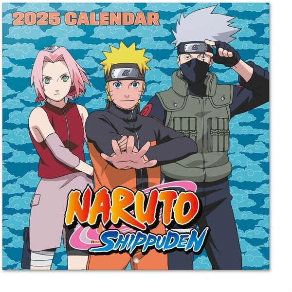 Kalendár Naruto Shippuden 2025