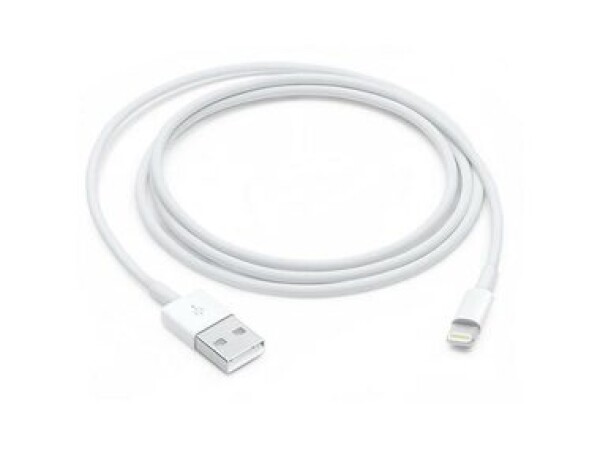 Apple Dátový kábel pre Apple iPhone USB-A - Lightning 2m biela (84501901)