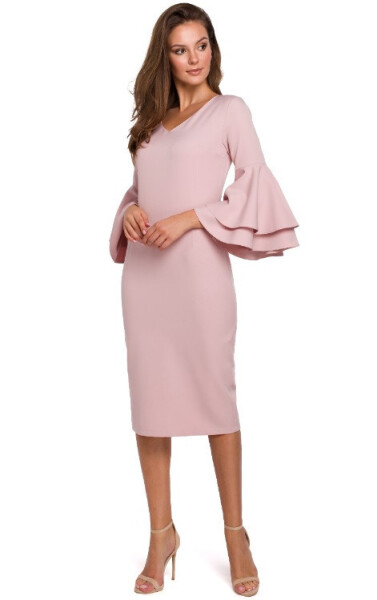 Dámske šaty K002 - Makover 42/XL petrolejová