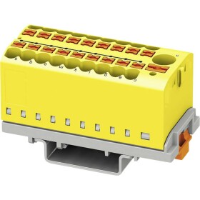 Phoenix Contact 3273116 blok rozvádzača 28.6 mm pružinová svorka žltá 8 ks; 3273116