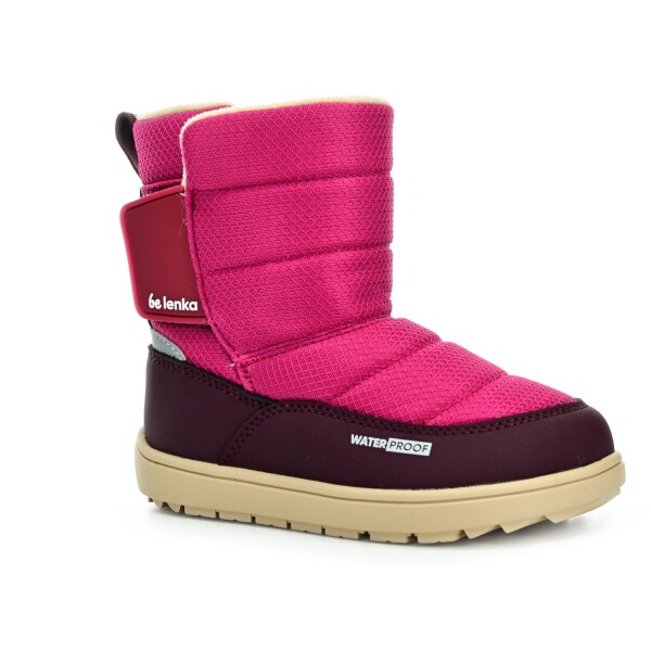 Be Lenka Ailo Berry detské barefoot snehule 26 EUR
