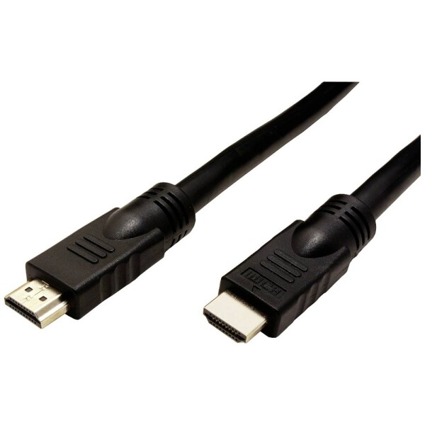 Roline HDMI prepojovací kábel Zástrčka HDMI-A 20 m čierna 14.01.3455 4K UHD HDMI kábel; 14013455