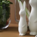 DBKD Veľkonočná dekorácia Swedish Rabbit White - small