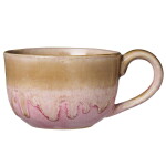 Ib Laursen Keramický hrnček Trosa Brown/Pink 160 ml