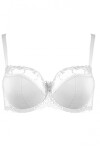 Dámska podprsenka 1030 Novato white plus - AVA Bílá 105/E