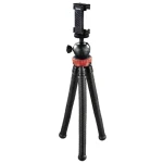 HAMA FlexPro 3v1 27cm červená / statív pre fotoaparáty GoPro kamery a smartphone (4608-H)