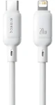 Baseus Silky Moon White / Rýchlonabíjací kábel / USB-C/Lightning / 20 W / 2 m (P10377700213-01)