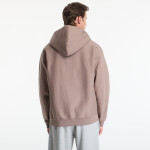 Mikina Nike Solo Swoosh Men's Full-Zip Fleece Hoodie Mink Brown/ Mink Brown/ White XL