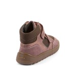 Dievčenské celoročné členkové barefoot topánky UP HILL TEX DARK PINK Froddo G3110281-9 - 25