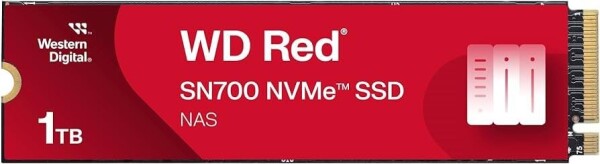 Qnap WD Red SN700 - SSD - 1 TB - intern - M.2 2280 - PCIe (NVMe)