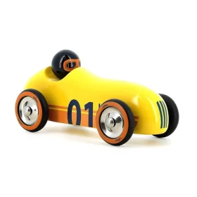 Vilac Drevené auto Old Sport Compet žltá