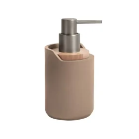 SPIRELLA SYBELLA dávkovač mydla cappuccino / polyresin / drevo / 300 ml