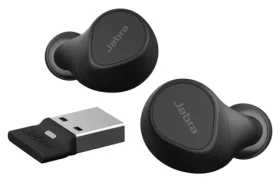JABRA Evolve2 Buds čierna / Bezdrôtové slúchadlá / mikrofón / ANC / Bluetooth 5.2 / IP57 (20797-989-989)