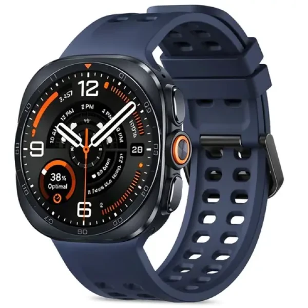 Tech-Protect Silicone Air Strap tmavo modrá / Remienok pre Samsung Galaxy Watch Ultra 47 mm / silikónový