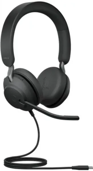 Jabra Evolve2 40 Stereo UC USB-A čierna / mono náhlavná súprava / mikrofón / USB-A (24089-989-999)