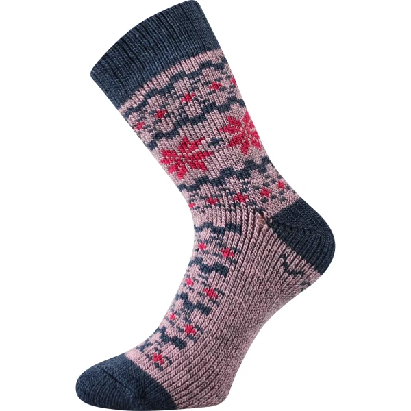 VOXX ponožky Trondelag old pink 1 pár 39-42 117190