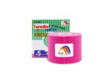 Temtex kinesio tape Tourmaline, ružová tejpovacia páska 5cm x 5m
