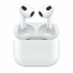 Apple AirPods (2021) 3.generácia / bezdrôtové slúchadlá / bezdrôtové nabíjanie (MME73ZM/A)