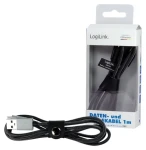 LogiLink USB-A - Micro-USB kábel sivá / Kábel / USB 2.0 / 1 m (CU0132)
