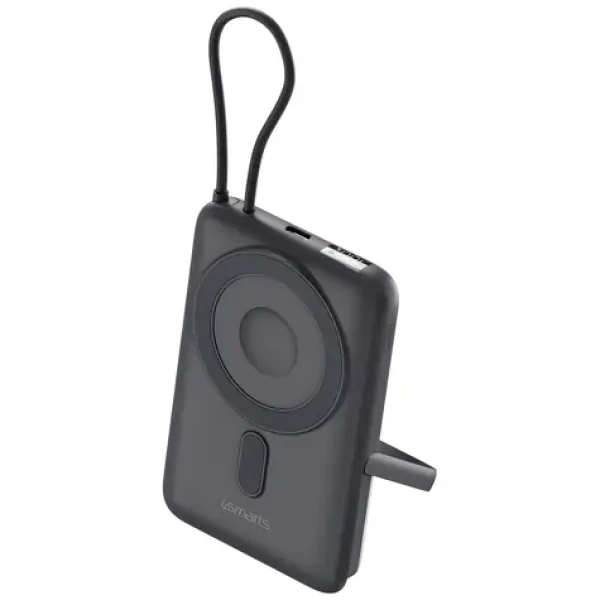 4smarts Enterprise Pocket Space Grey / Powerbanka / 10000 mAh / 22,5 W / Qi2 ready / USB-C (541407)