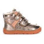 Bisgaard Becky Tex Rose gold zimné barefoot topánky 23 EUR