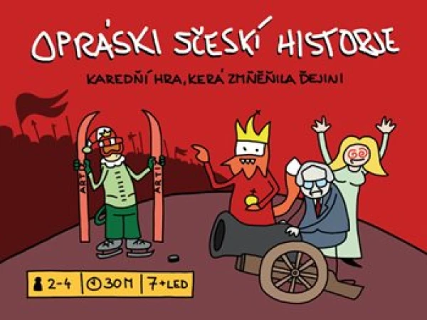 Opráski sčeskí historje - karetní hra, jaz