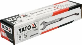YATO YT-01865 Sada kľúčov očkoplochých 10-32 mm 14ks krútených (YT-01865)