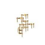 Stoff Nagel Nástenný držiak STOFF Nagel Brass / Brass