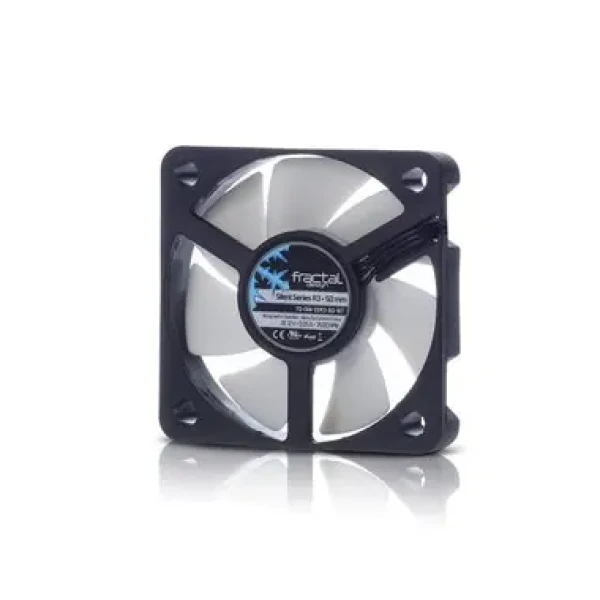 Fractal Design 50mm Silent Series R3 / ventilátor / biela (FD-FAN-SSR3-50-WT)