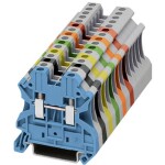 Siemens 8WH10000AF02 radová svorka skrutkovací červená 50 ks; 8WH10000AF02