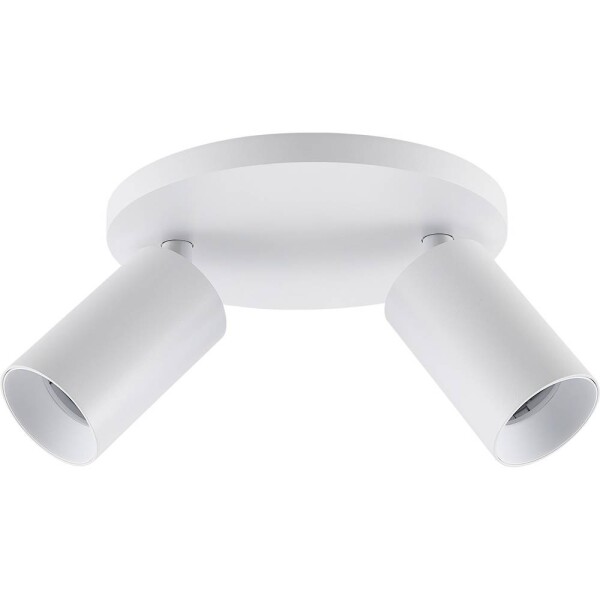 Deko Light 348253 Can Tilt rund, 2x 7,5 W GU10, Weiß Stropné svítidlo GU10 7.5 W biela; 348253