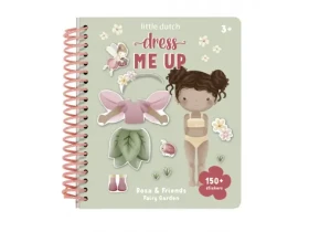 Little Dutch Kniha obliekajúca sa samolepkami Fairy Garden