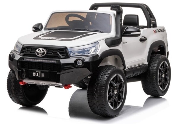 Mamido Detské elektrické autíčko Toyota Hilux 4x4 biele