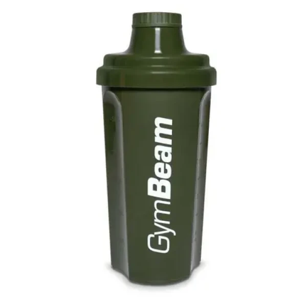 Šejker olivovo zelený 500 ml - GymBeam (500 ml, zelená) (32146-1-500ml)