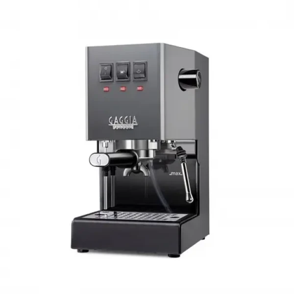 Gaggia Classic E24 sivá / Pákový kávovar / 1200W / 2.1 l / 15 bar / napeňovacia tryska (886948116010)